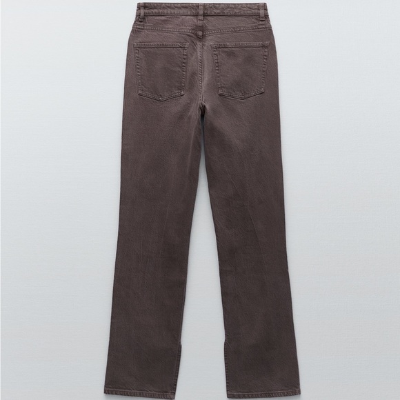 ZARA NWT 90s Split Hem Jeans - Picture 2 of 4